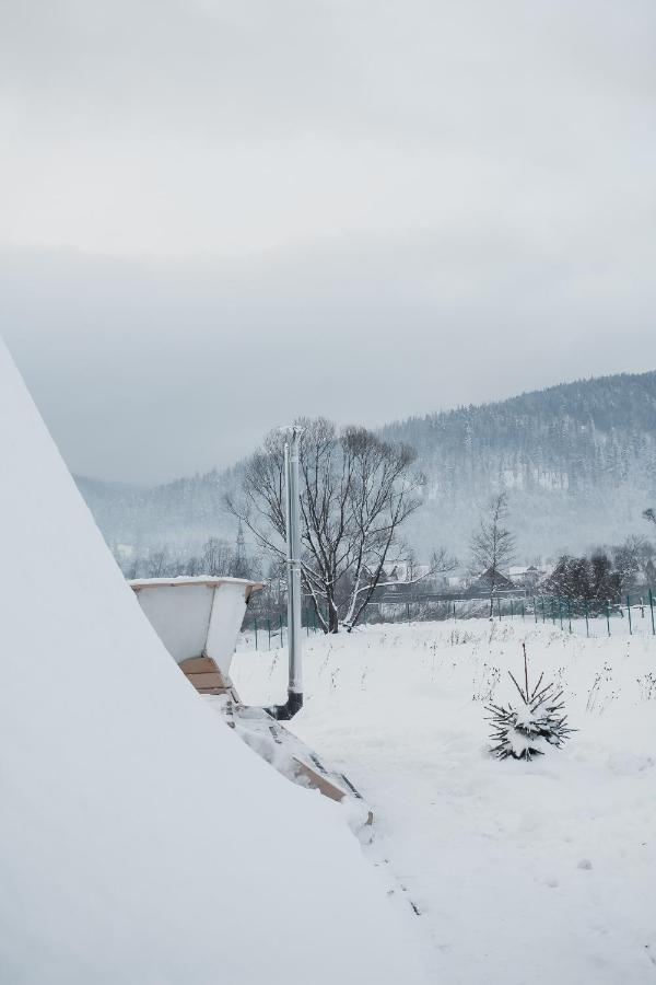Mountains Hut Villa Mykulytjyn Exteriör bild